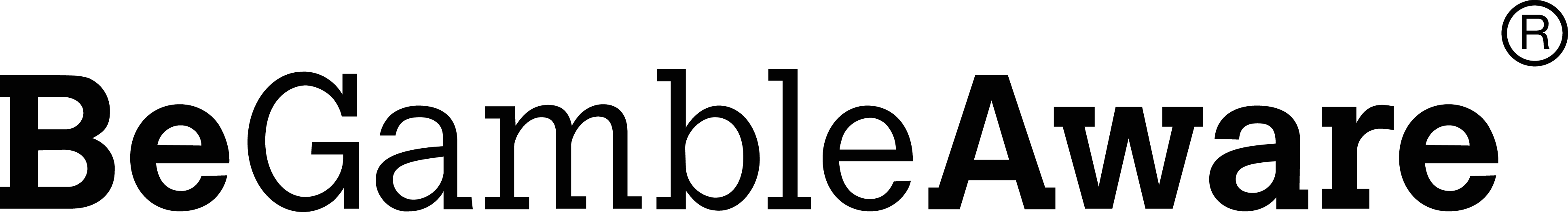 BeGambleAware UK responsible gambling organization logo